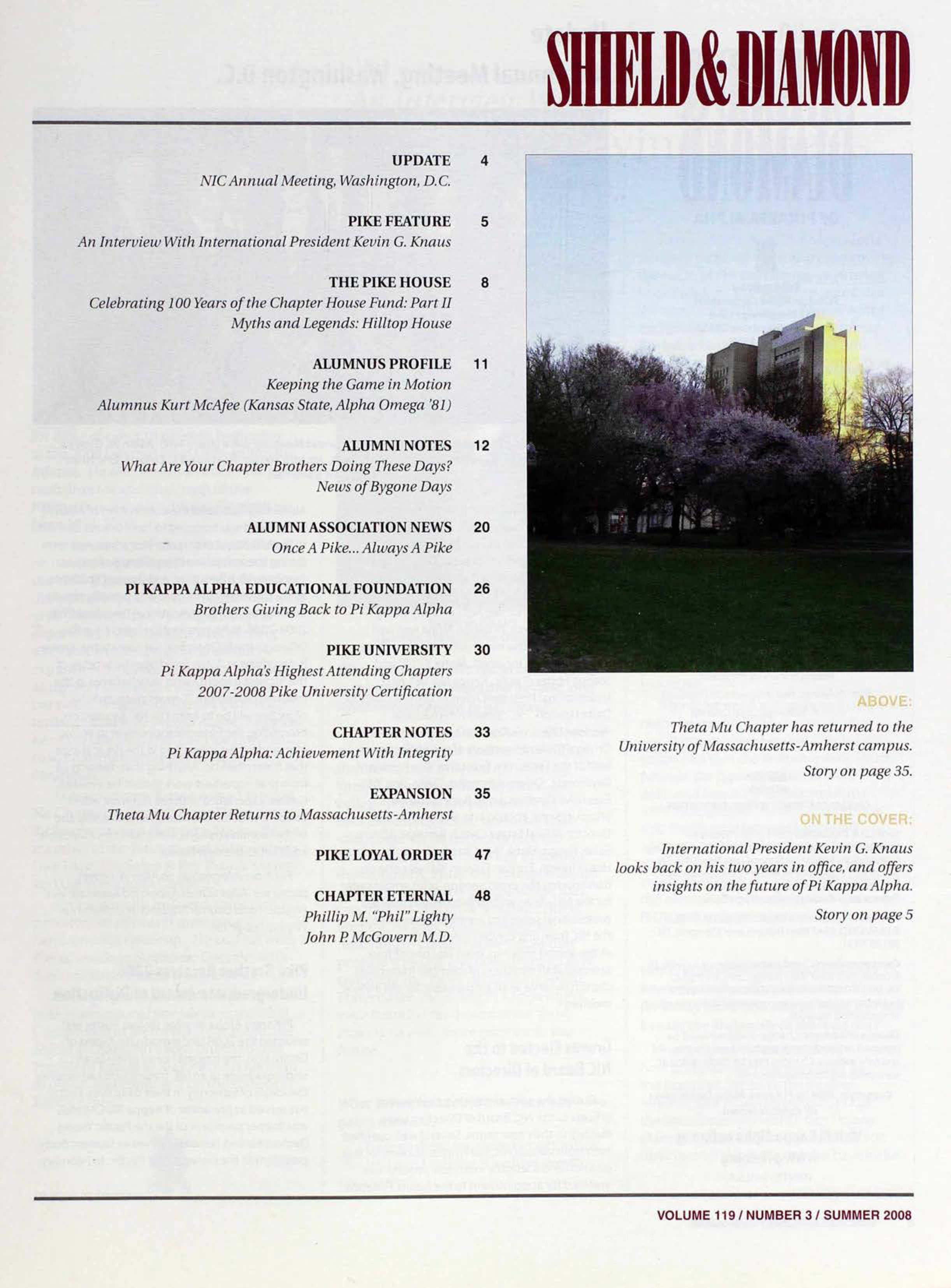 On the Cover, Summer 2008